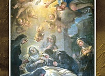Luca Giordano
Śmierć św. Scholastyki 
olej na płótnie, 1674
kościół Santa Giustina, Padwa