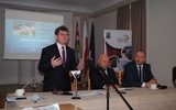Burmistrz Waldemar Ślusarczyk mówił o żmudnej pracy nad projektem.