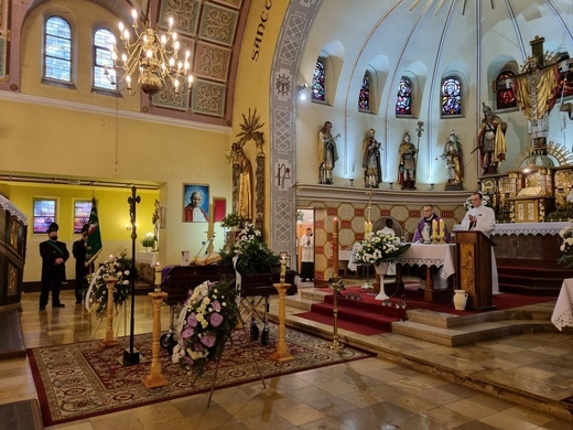 Pogrzeb o. Piotra Morcińca CMF