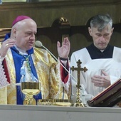 Bp Piotr Greger przewodniczył Mszy św. 11 lutego br. w Światowym Dniu Chorego w bielskiej katedrze św. Mikołaja.