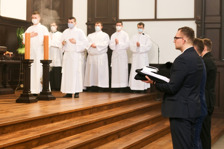 Obłóczyny w śląskim seminarium 