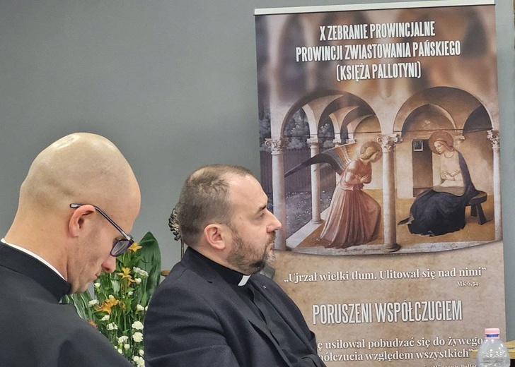 Abp Adrian Galbas odwiedził ząbkowicki DOM pallotynów