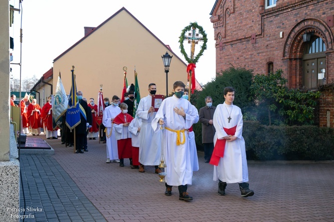 Msza św. odpustowa w Bieruniu