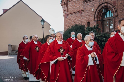 Msza św. odpustowa w Bieruniu