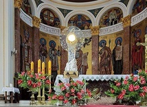 Dzieło było przechowywane w parafii Nawrócenia św. Pawła na Grochowie. Teraz trafiło do bazyliki NSPJ przy ul. Kawęczyńskiej.