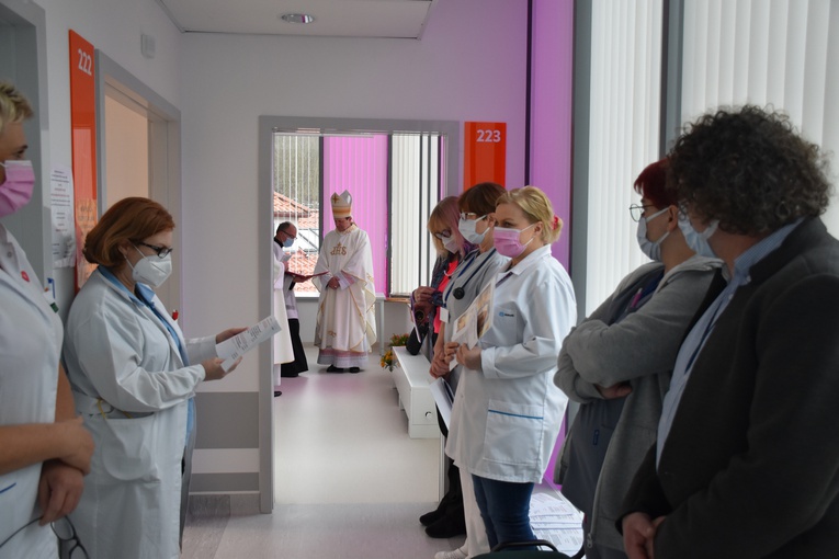 Poświęcenie kaplicy szpitalnej w Sopocie