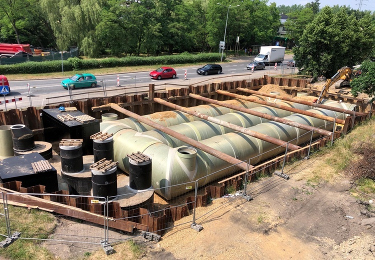 Katowice budują system ochrony przed powodziami błyskawicznymi