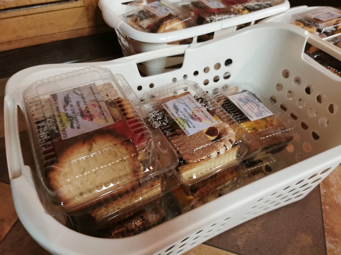 Słodki kiermasz w Chorzelowie