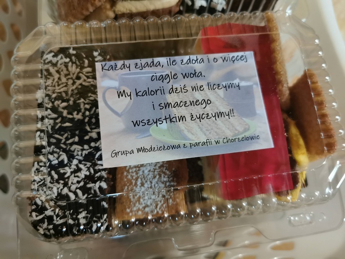 Słodki kiermasz w Chorzelowie