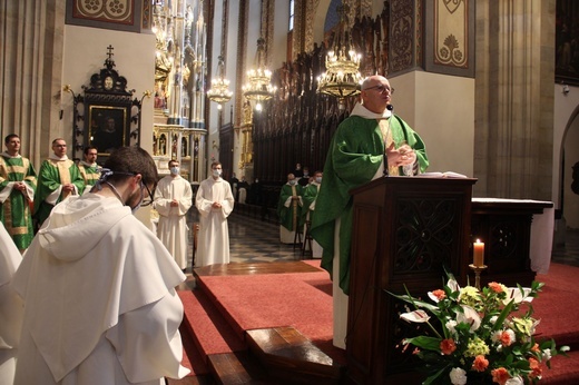 Msza św. na rozpoczęcie posługi nowego przeora dominikanów w Krakowie