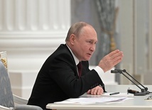 Putin: Decyzja ws. uznania Donbasu zostanie podjęta dzisiaj