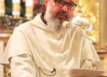 Gość hałcnowskiej „Katechezy w bazylice”.