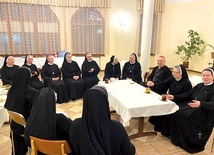 	W modlitwie wzięły udział także elżbietanki, które pracują w naszej diecezji.
