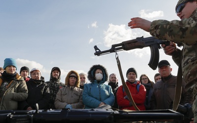 Rada bezpieczeństwa Ukrainy rekomenduje wprowadzenie stanu nadzwyczajnego w kraju