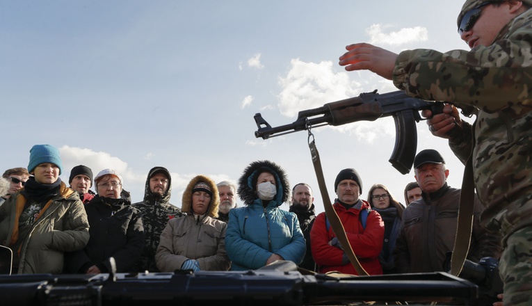 Rada bezpieczeństwa Ukrainy rekomenduje wprowadzenie stanu nadzwyczajnego w kraju