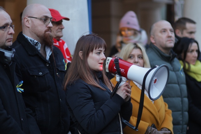 Świdnica solidarna z Ukrainą