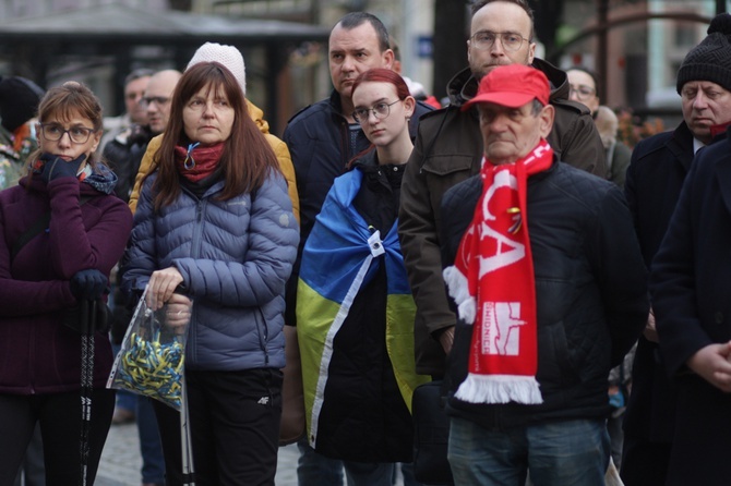 Świdnica solidarna z Ukrainą