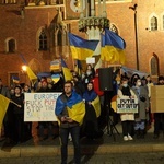 Wiec solidarności z Ukrainą we Wrocławiu