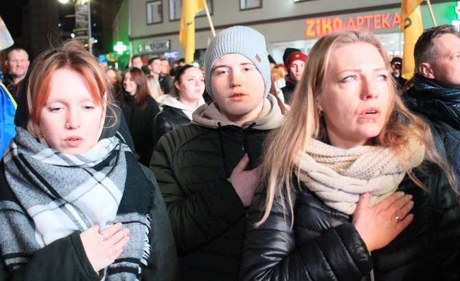 Opole solidarne z Ukrainą