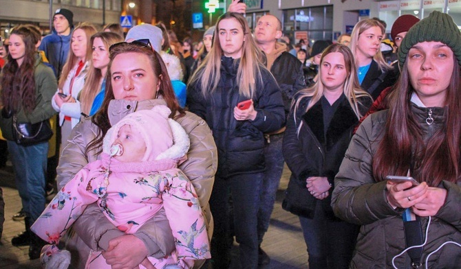 Łzy Ukraińców, solidarność opolan