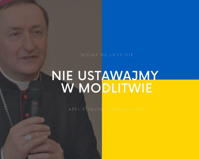 Bp Jeż prosi o modlitwę, post i jałmużnę w związku z sytuacją na Ukrainie.