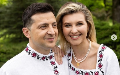 Żona Zelenskiego: Ukraińcy, jestem dumna, że mieszkam z Wami w jednym kraju