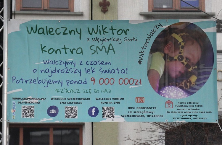 "Pączek dla Wiktorka" na rynku w Żywcu