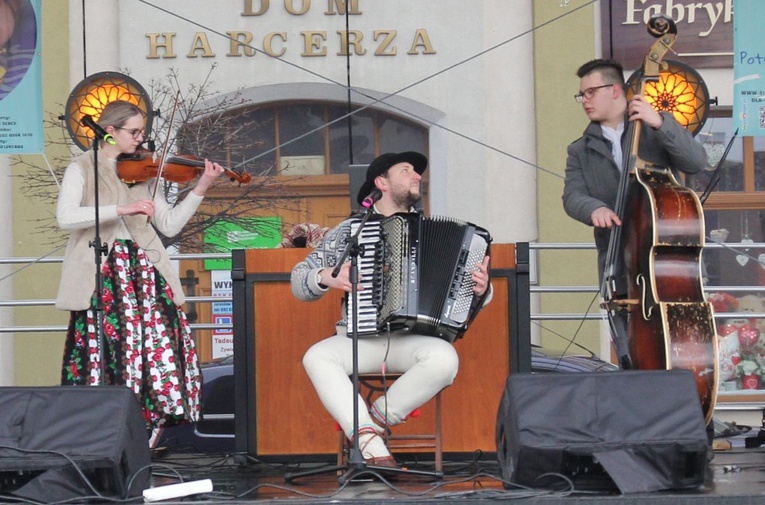 &#34;Pączek dla Wiktorka&#34; na rynku w Żywcu