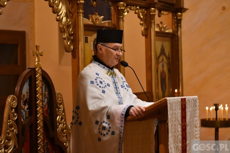 Modlitwa o zakończenie wojny w greckokatolickiej cerkwi