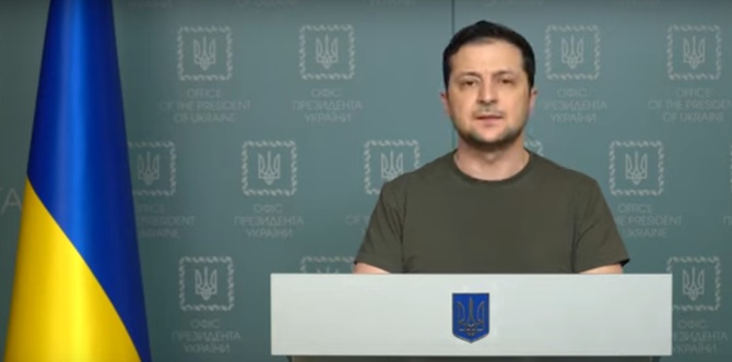 Zełenski: jestem otwarty na rozmowy pokojowe z Rosją, ale nie na Białorusi