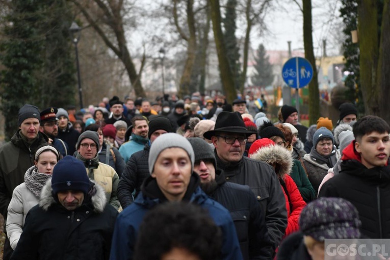 Gubin. Polsko-niemiecki różaniec w intencji pokoju na Ukrainie