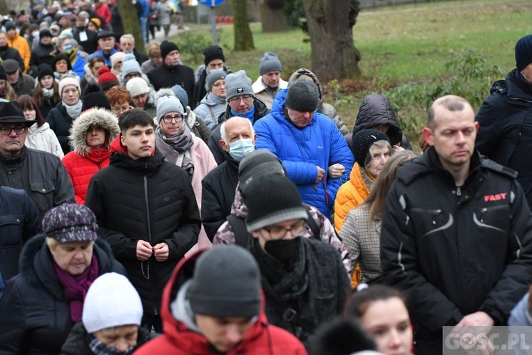 Gubin. Polsko-niemiecki różaniec w intencji pokoju na Ukrainie