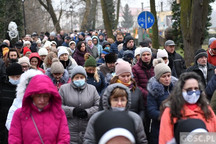 Gubin. Polsko-niemiecki różaniec w intencji pokoju na Ukrainie