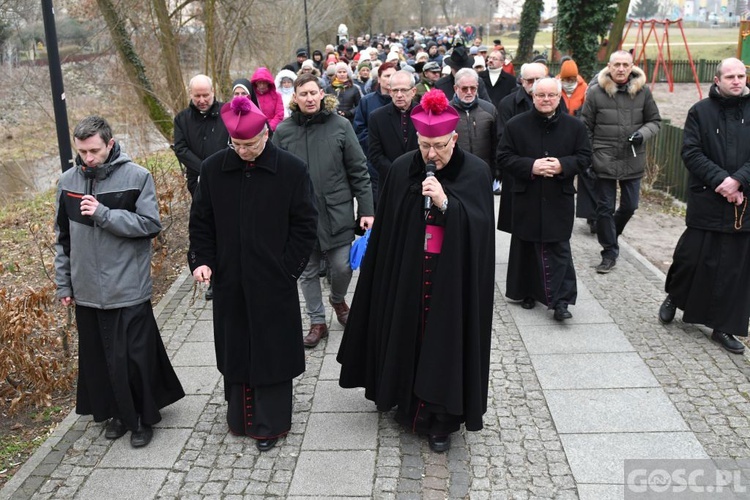 Gubin. Polsko-niemiecki różaniec w intencji pokoju na Ukrainie