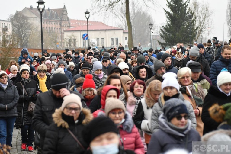 Gubin. Polsko-niemiecki różaniec w intencji pokoju na Ukrainie
