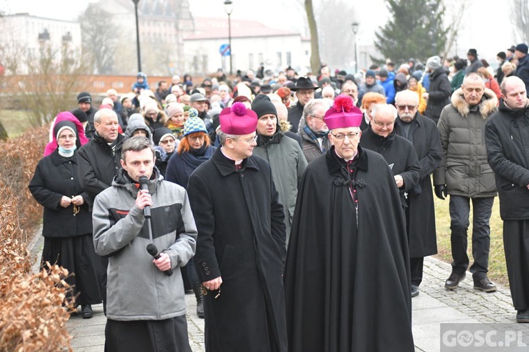 Gubin. Polsko-niemiecki różaniec w intencji pokoju na Ukrainie