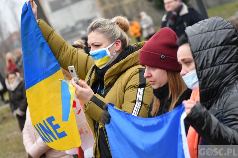 Gubin. Polsko-niemiecki różaniec w intencji pokoju na Ukrainie