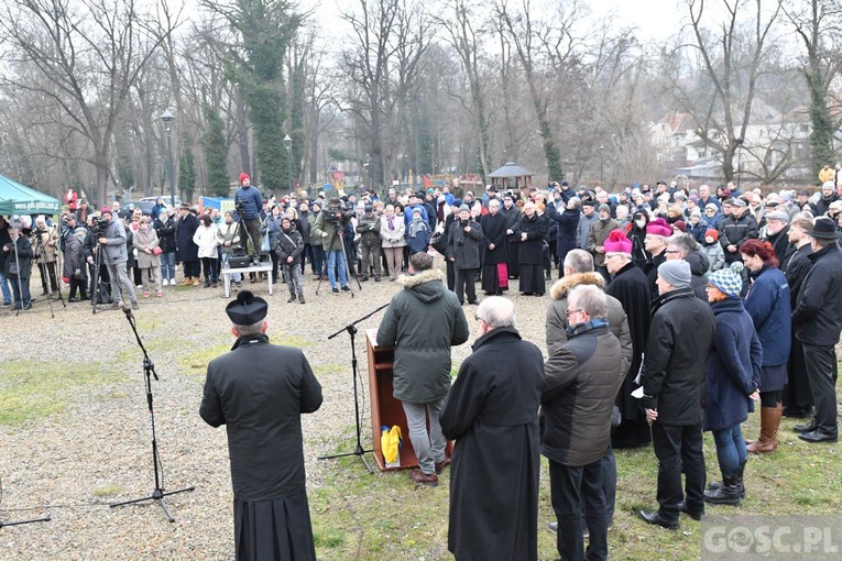 Gubin. Polsko-niemiecki różaniec w intencji pokoju na Ukrainie