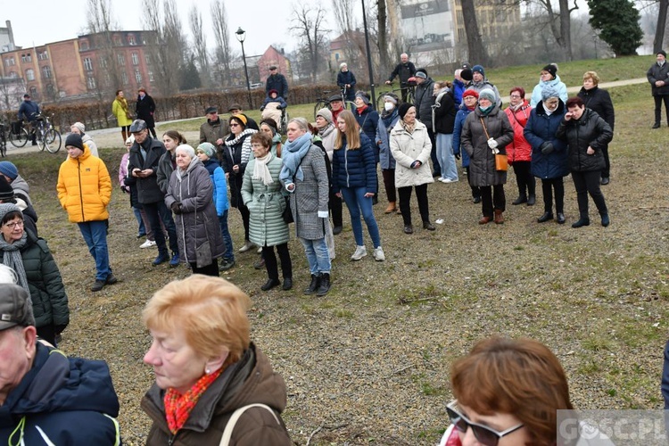 Gubin. Polsko-niemiecki różaniec w intencji pokoju na Ukrainie