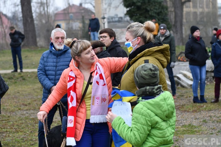 Gubin. Polsko-niemiecki różaniec w intencji pokoju na Ukrainie