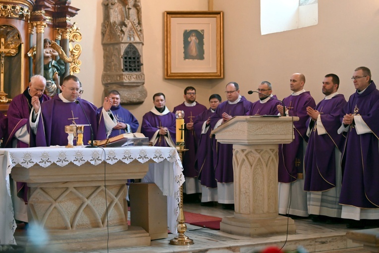 Uroczystości pogrzebowe śp. Władysława Franków