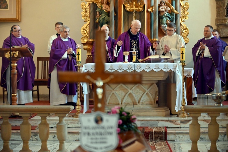 Uroczystości pogrzebowe śp. Władysława Franków