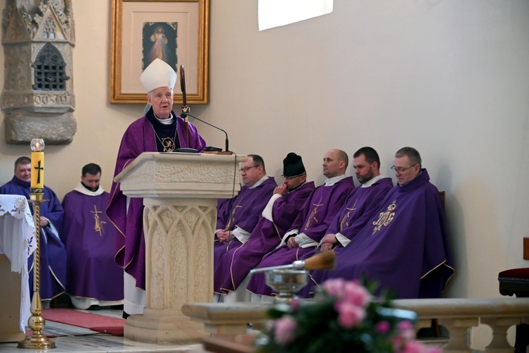 Uroczystości pogrzebowe śp. Władysława Franków