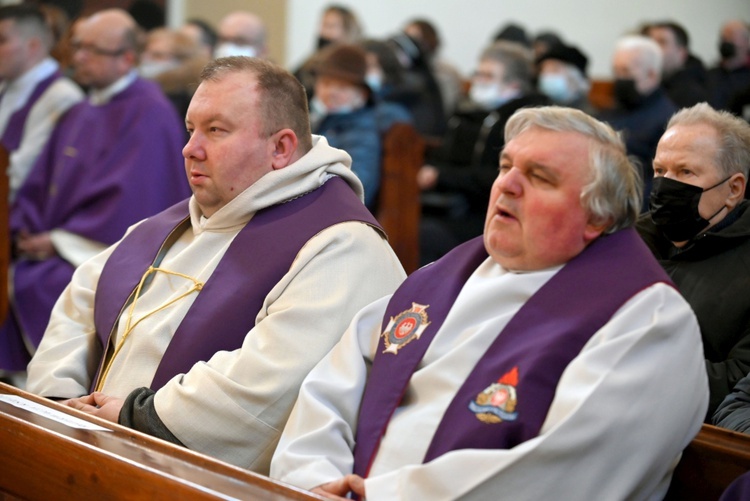 Uroczystości pogrzebowe śp. Władysława Franków