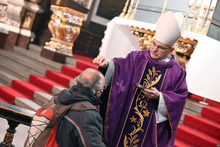 Środa Popielcowa w świdnickiej katedrze