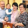 Marcin, Rozalka,  Iza i Teresa,  czyli szczęśliwa rodzina.