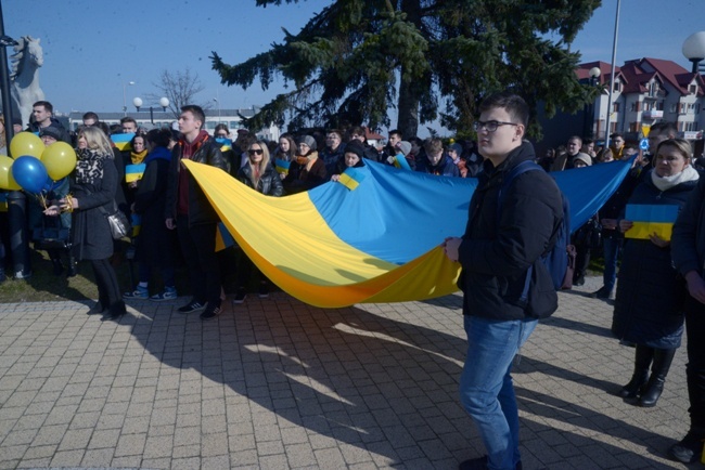 Modlitwa za Ukrainę i marsz poparcia