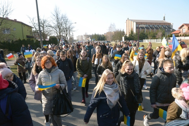 Modlitwa za Ukrainę i marsz poparcia