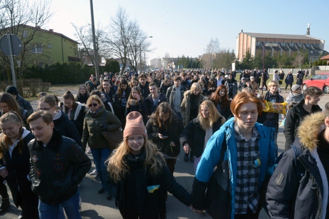 Modlitwa za Ukrainę i marsz poparcia