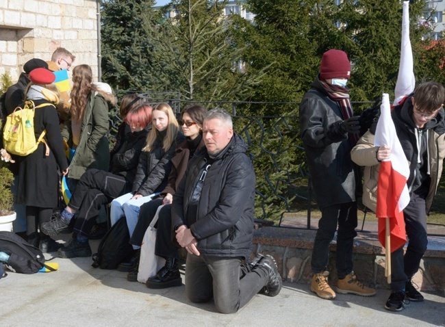 Modlitwa za Ukrainę i marsz poparcia